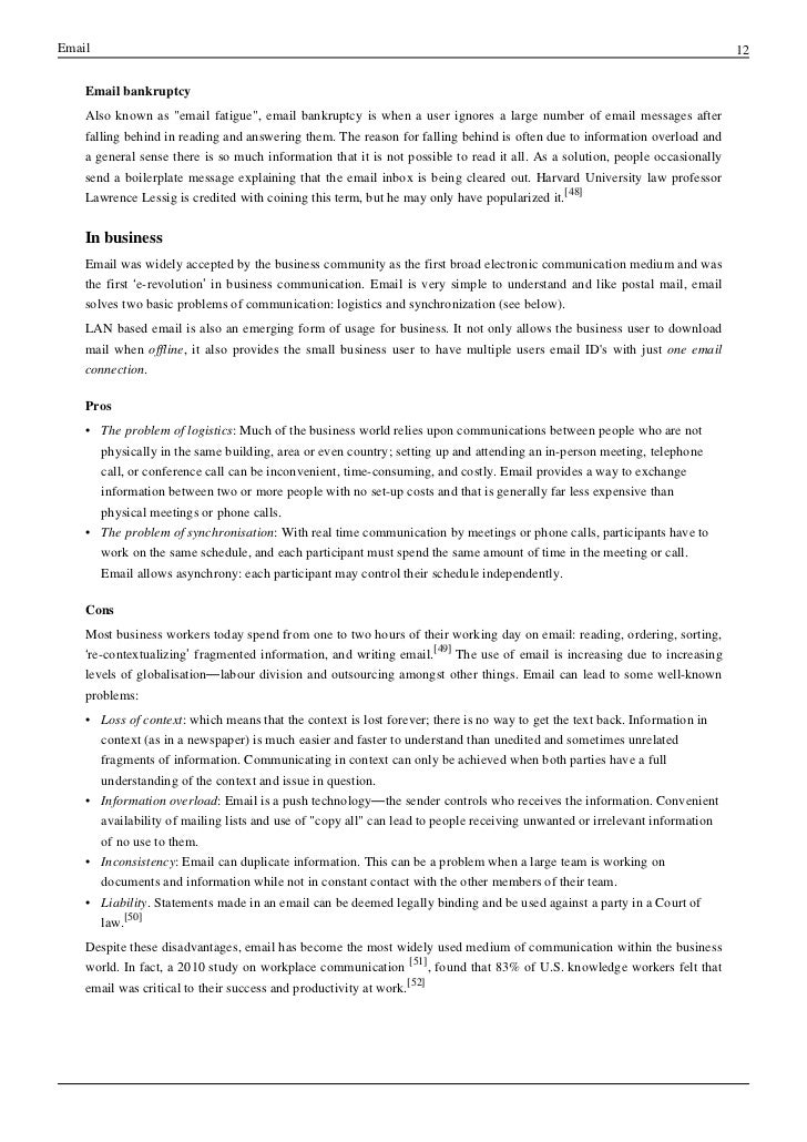 Pros and cons of computer mediated communication